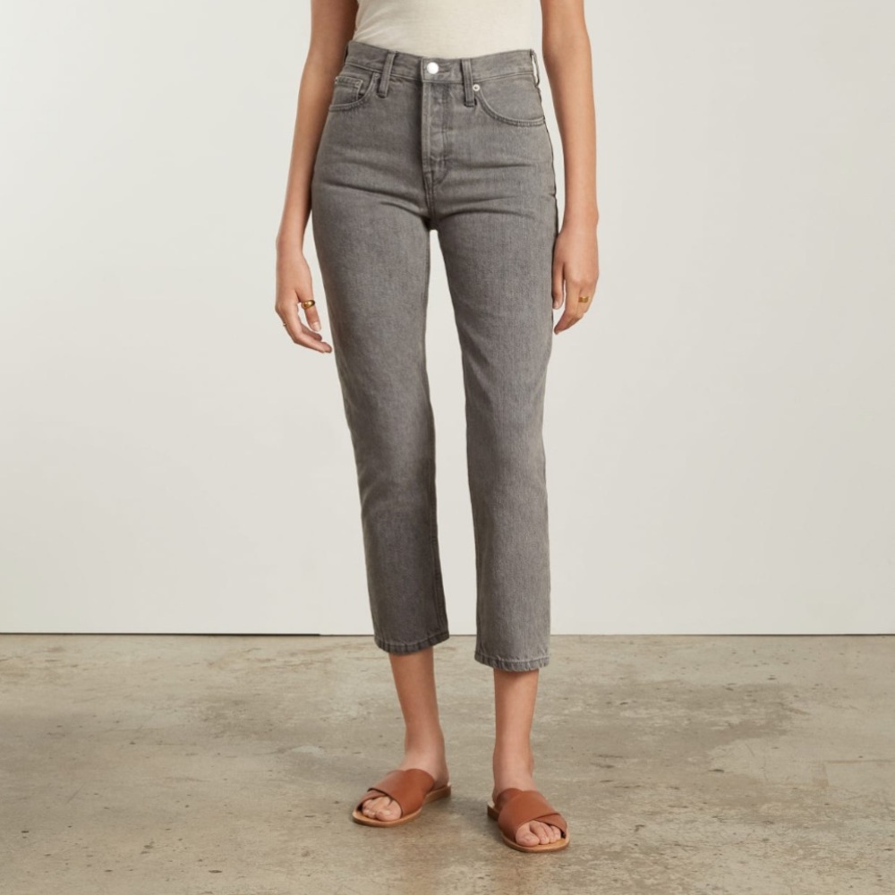 Everlane Light Gray Denim Pants